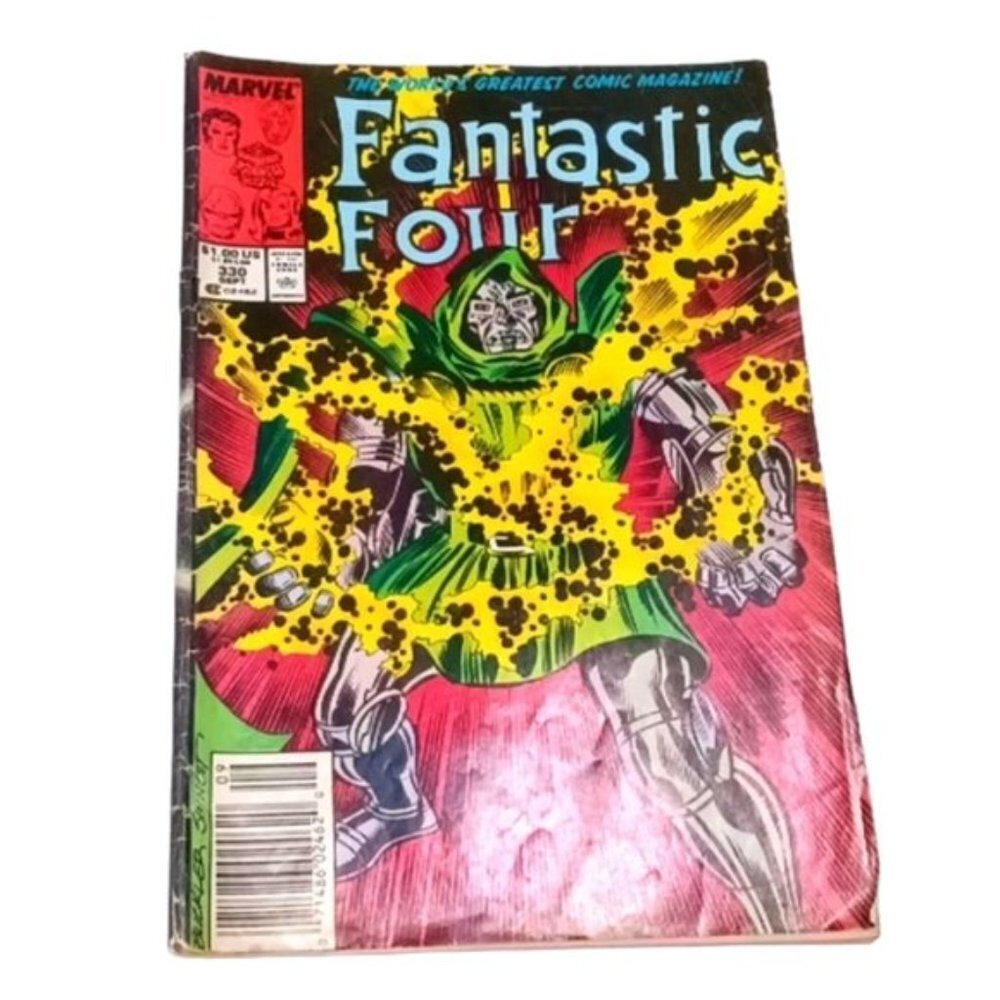 Marvel & DC Comics Lot of 5 Fantastic Four, X-Men, Starman, New Warriors 1989-91